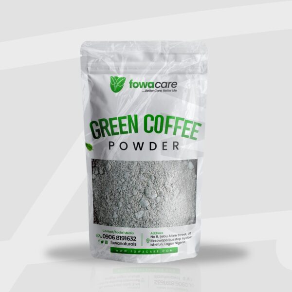 Green coffee powder